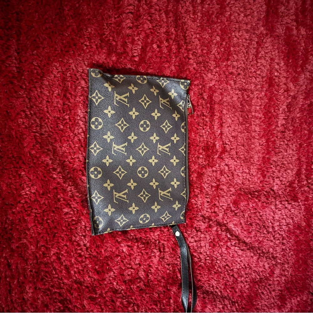 Louis Vuitton Brown Monogram Pouch